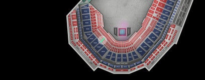 Seat view from Loge Box