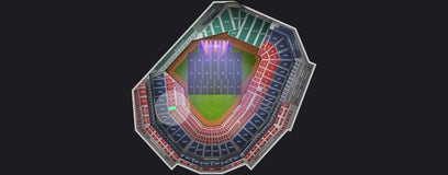 Seat view from Loge Box