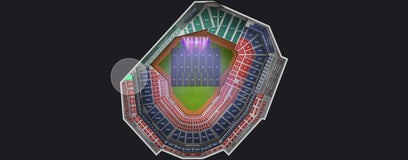 Seat view from Pavilion Reserved