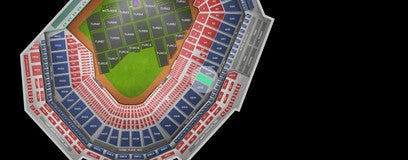 Seat view from Infield Grandstand