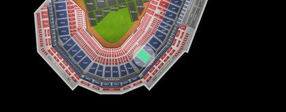 Seat view from Infield Grandstand