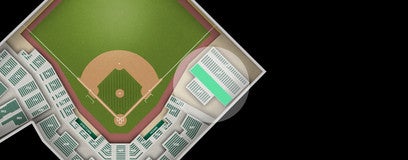 Seat view from 400 Level