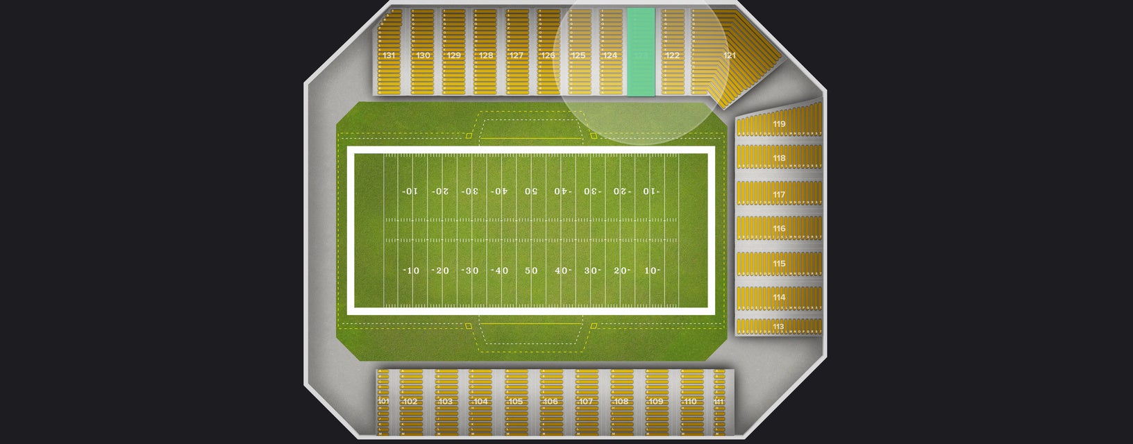 Seat view from Bowl