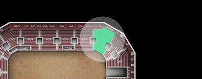 Seat view from Section