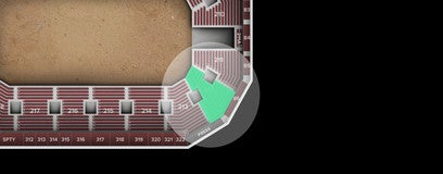 Seat view from Section