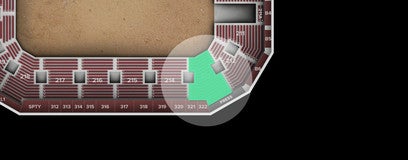 Seat view from Section