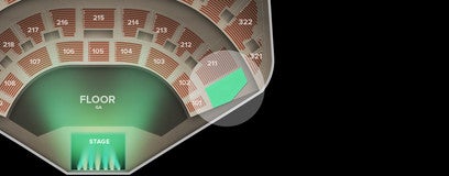 Seat view from Middle