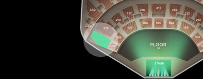 Seat view from Middle