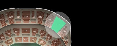 Seat view from Upper