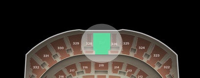 Seat view from Upper