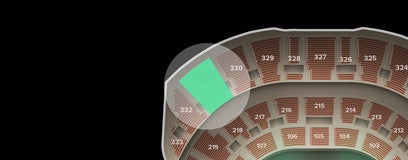 Seat view from Upper
