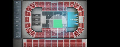 Seat view from Floor