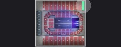 Seat view from Upper