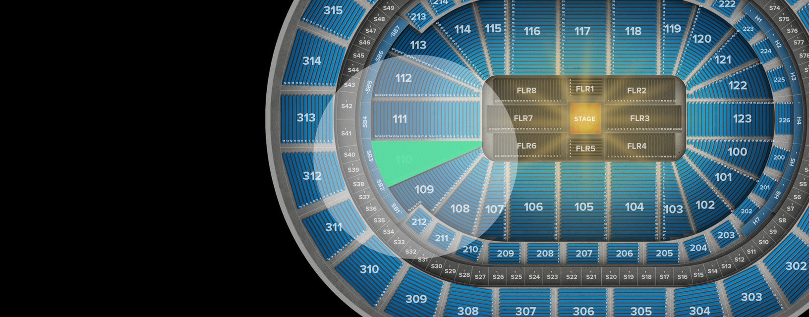Seat view from Lower