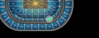 Seat view from Club