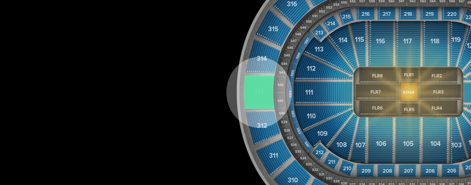 Seat view from Upper