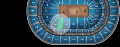 Seat view from Lower