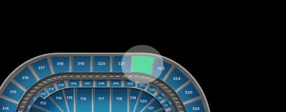 Seat view from Upper