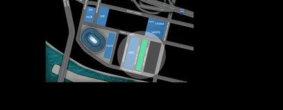 Seat view from KeyBank Center Parking Lot