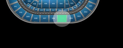 Seat view from Upper