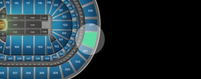 Seat view from Upper