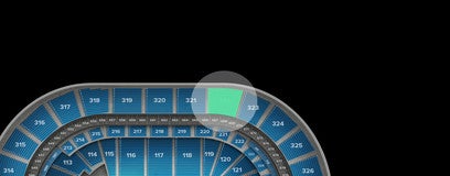 Seat view from Upper