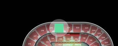 Seat view from Upper
