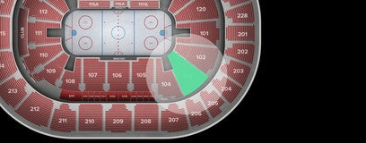 Seat view from Lower