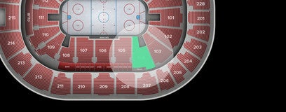 Seat view from Lower
