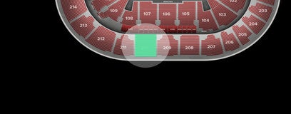 Seat view from Upper