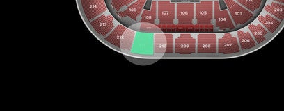 Seat view from Upper