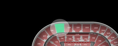 Seat view from Upper