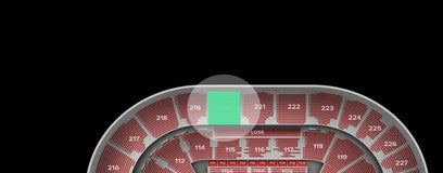 Seat view from Upper