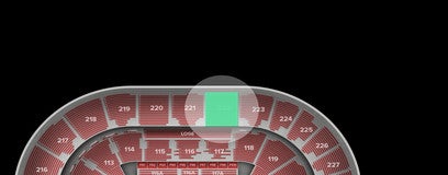 Seat view from Upper