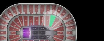 Seat view from Lower