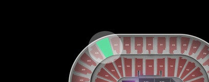 Seat view from Upper