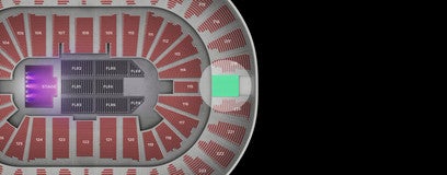 Seat view from Upper