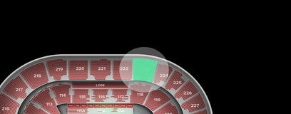 Seat view from Upper