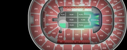 Seat view from Floor