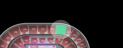 Seat view from Upper