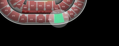 Seat view from Upper