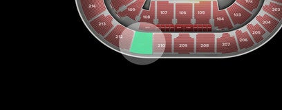 Seat view from Upper