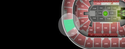 Seat view from Upper