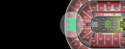 Seat view from Upper