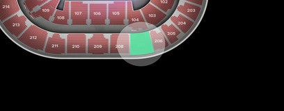 Seat view from Upper