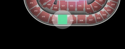 Seat view from Upper