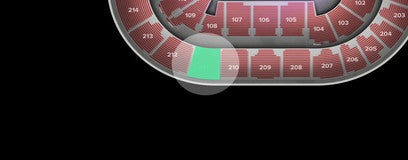 Seat view from Upper