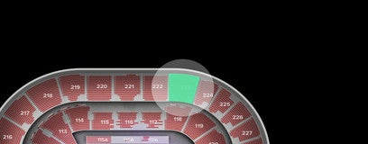 Seat view from Upper