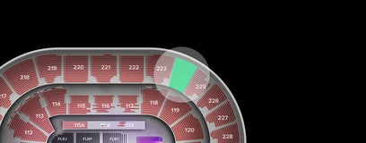 Seat view from Upper