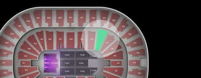 Seat view from Lower